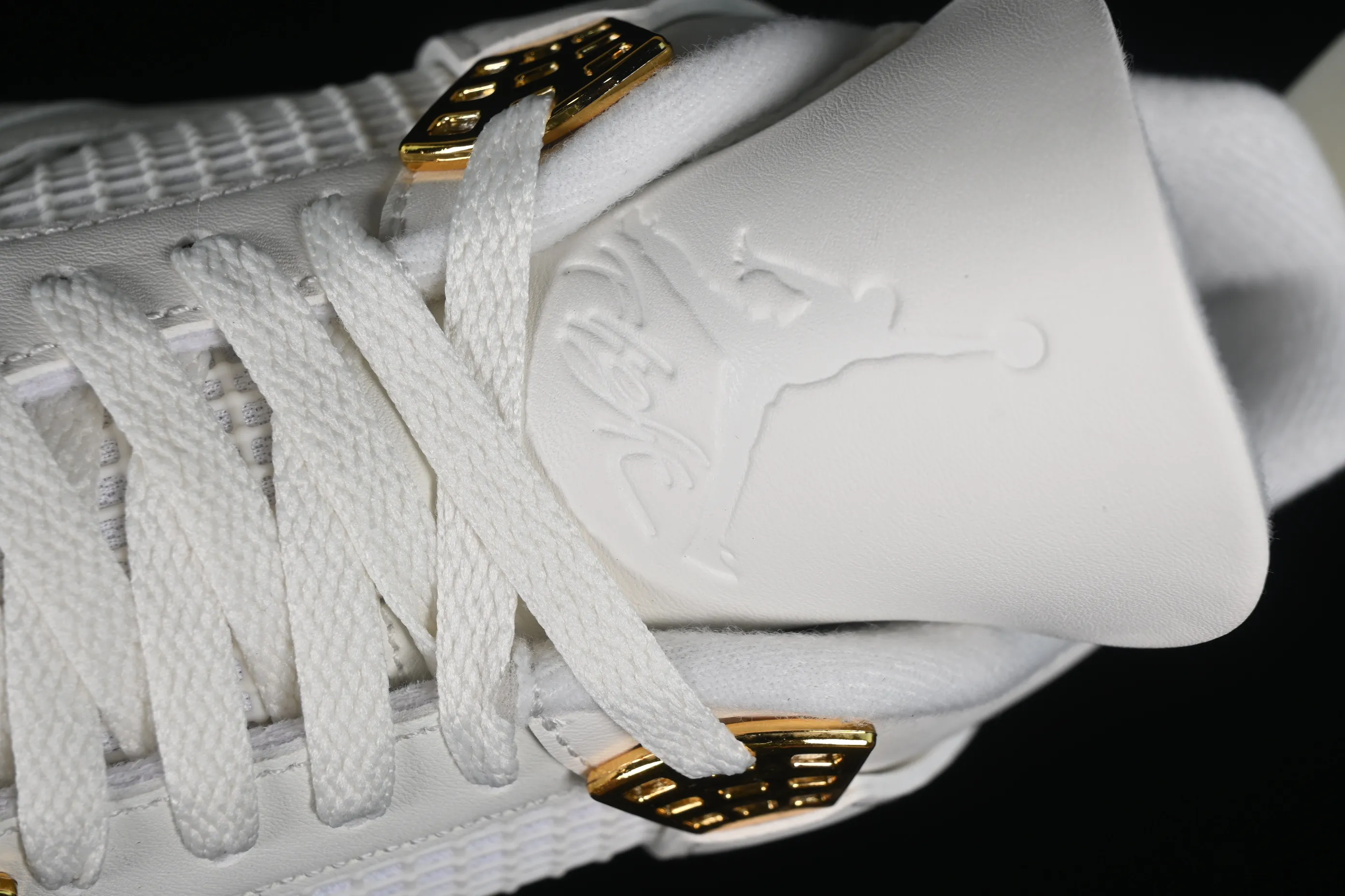 All categories Air Jordan Jordan series basketball shoes Air Jordan 4 LW version Air Jordan 4 Retro "Metallic Gold" AJ4 Joe 4 meters white gold AQ9129-170